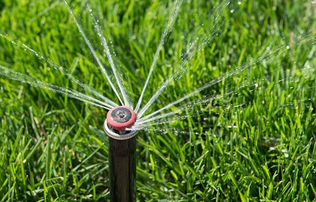 Lawn sprinkler service