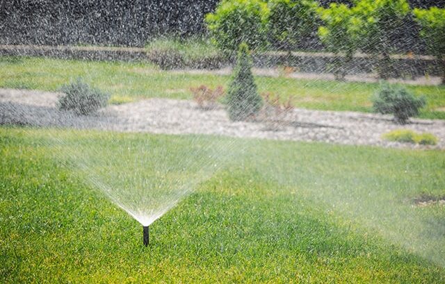 Lawn sprinkler maintenance